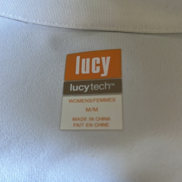Lucy white tech Jacket sz Medium - Picture 2 of 6